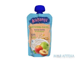 Пюре дитяче Карапуз яблуко, персик з мультизлаковою кашою 110 г
