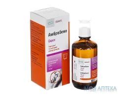 Амбробене сироп, 15 мг/5 мл по 100 мл у флак.