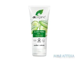 Др. Органік (Dr. Organic) Гель для тіла з алое вера та екстрактом огірка 200 мл