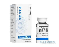 Пелта порошок для р-ну д/ін. по 40 мг у флак. №1