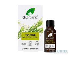 Др. Органик (Dr. Organic) Раствор для ногтей для восстановления и защиты с экстрактом чайного дерева 10 мл