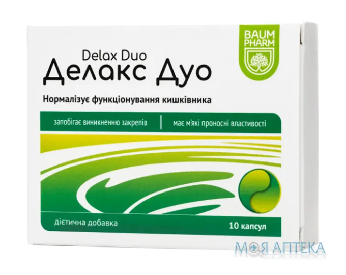 Делакс Дуо Baum Pharm капсули №10