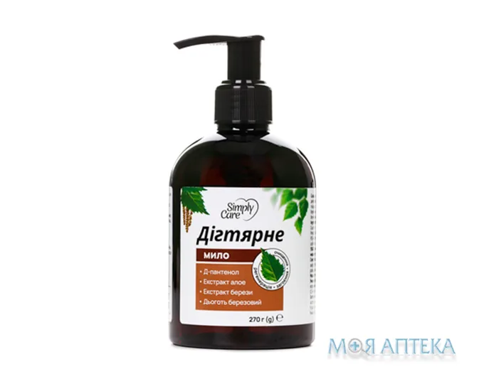 Сімплі Кеа (Simply Care) мило Дігтярне 270 г
