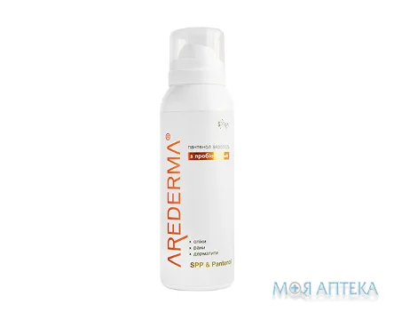 Аредерма (Arederma) Пантенол аерозоль з пробіотиками по 130 мл у флак.