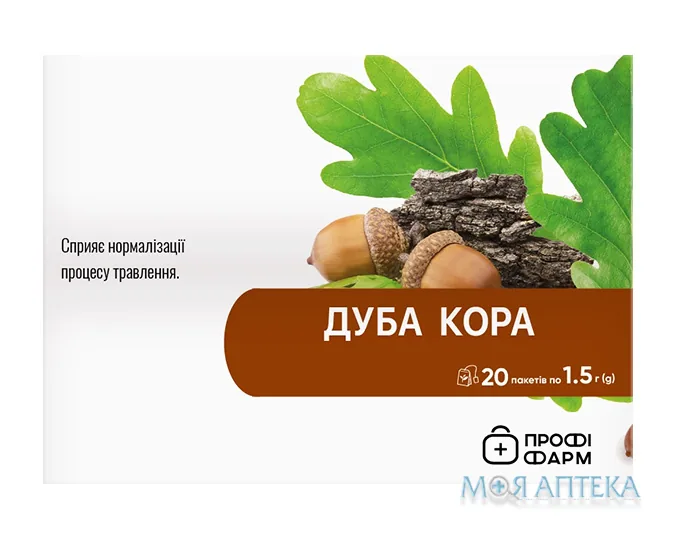 Фіточай Дуба кора Профі Фарм фільтр-пакетах по 1,5 г №20