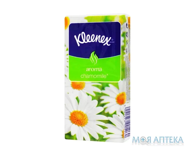 Хустинки Носові Клінекс (Kleenex) Ромашка №10
