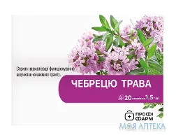 Фіточай Чебрець Профі Фарм фільтр-пакетах по 1,5 г №20