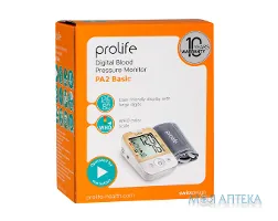 Тонометр Prolife (Пролайф) автоматичний PA2 Basic