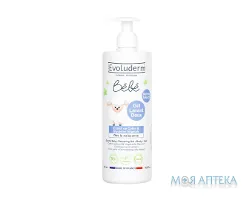 Еволюдерм (Evoluderm) Гель для душу для тіла та волосся дитячий 500 мл