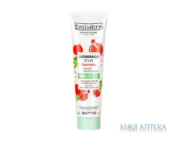 Еволюдерм (Evoluderm) Скраб для обличчя для сяяння шкіри з гранатом 150 г