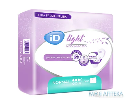 Прокладки урологічні iD LIGHT (айДі Лайт) Normal №12