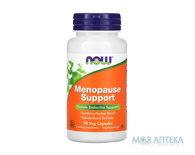 NOW (Нау) Menopause Support (Підтримка менопаузи) капсули №90