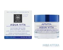 Apivita Aqua Vita (Апівіта Аква Віта) 24 години зволоження Крем для нормальної та сухої шкіри з авраамовим деревом та медом 50 мл