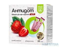 Антидот Baum Pharm гель зі смаком полуниці №20 у стіках