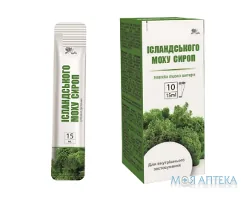 Ісландський мох сироп у стіках 15 мл №10 ТМ