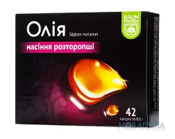 Олія насіння розторопші Baum Pharm капсули №42