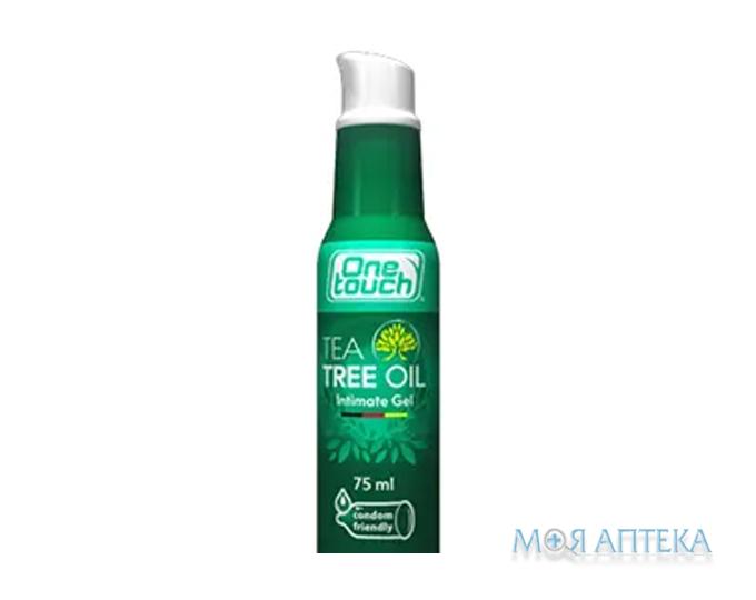 Гель-смазка One Touch Tea Tree Oil Intimate интимная, 75 мл