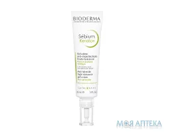 Біодерма Себіум Керато+ (Bioderma Sebium Kerato+) Крем-гель для обличчя проти акне та вугрових висипів, 30 мл