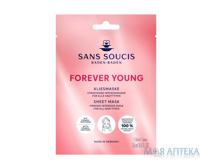 Сан Суси (Sans Soucis) Маска тканеая Forever Young против старения 16 мл