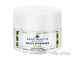 Сан Сусі (Sans Soucis) Крем-догляд для обличчя Daily Vitamins детокс Олива для чутливої шкіри 50 мл