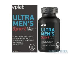 Men’s Sport Multivitamin Formula VPLAB (ВПЛаб) UltraVit (Ультравит) каплеты мультивитаминная формула для мужчин упаковка 90 шт