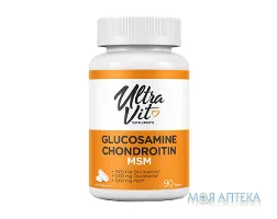 VPLab (ВПЛаб) УльтраВіт Глюкозамін хондроїтин МСМ капсули №90