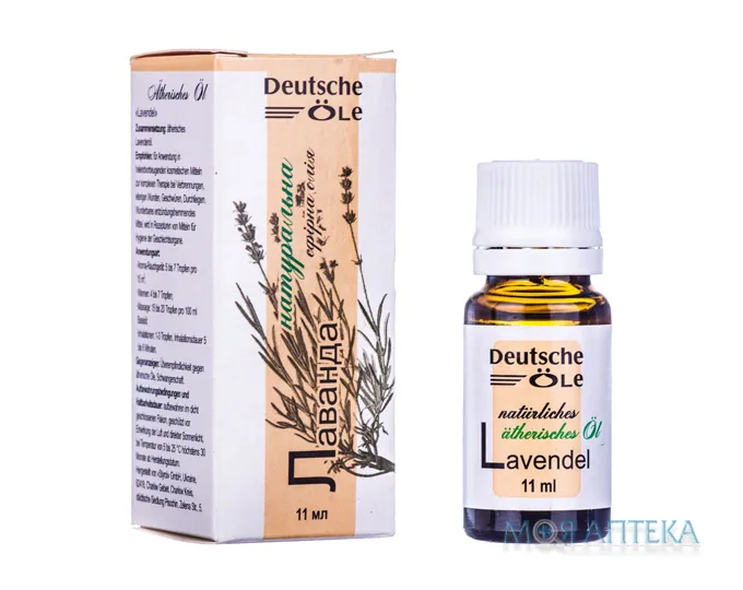 Олія ефірна Deutsche Ole Лаванда, 11 мл