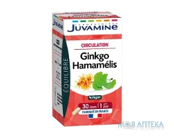 Juvamine (Жувамін) Гінкго Гамамеліс Циркуляція капсули №30