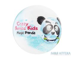Бомбочка для ванн Аква Шайн Crazy Bombs Kids Чарівна панда 100г