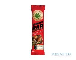 Батончик-Мюслі Cannabis Bar (Канабіс Бар) з горіховим міксом, насіння канабісу, 40 г