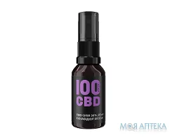 100КБД (100CBD) Олія спрей орал. з м`ятним смаком 30% 6000 мг, 20 мл