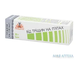 Крем від тріщин на п`ятах серії Позбався туба 25 г