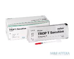 Roche Швидкий тест на тропонін T ТРОП Т Сенситів тест-система №10