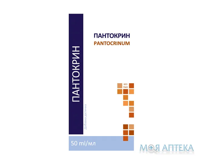 Пантокрин рідкий екстракт по 50 мл у флак.