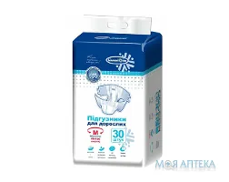 Підгузки для дорослих Білосніжка розмір M (80-120 см), №30