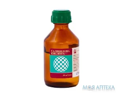 Саліцилова Кислота розчин д/зовн. заст., спирт. 1 % по 40 мл у флак. Arbor Vitae