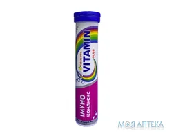 Вітамін Плюс Імунокомплекс Tabula vita (Табула Віта) таблетки шипучі №20