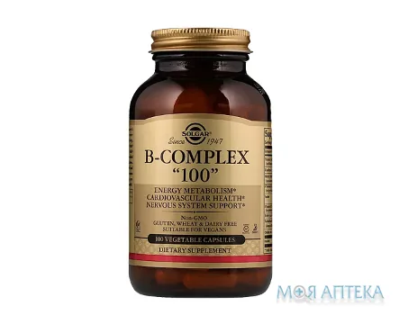 Солгар (Solgar) В-комплекс 100 капсули №100