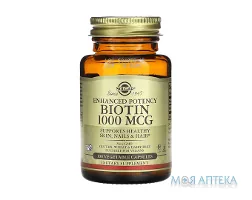 Солгар (Solgar) Біотин капс. 1000 мкг фл. №100