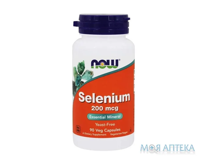 NOW (Нау) Селен таблетки по 200 мкг №90
