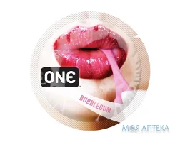 Презервативи One Flavor Waves з ароматом Bubblegum №1