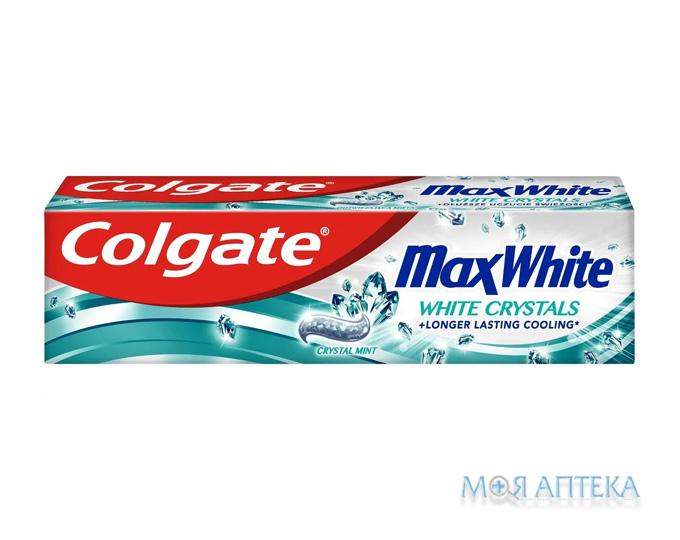 Зубна Паста Колгейт (Colgate) Max White Crystals відбілююча 75 мл