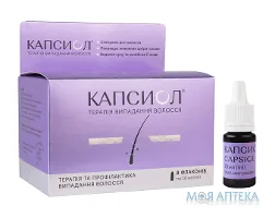 Капсиол розчин н/ш, спирт. по 10 мл №8 у флак.