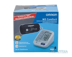Тонометр Omron (Омрон) автоматичний, M3 Comfort HEM-7134-ALRU з мережевим адаптером