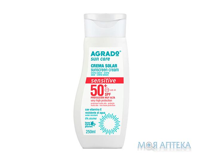 Agrado (Аградо) Крем солнцезащитный SPF 50+ для чувствительной кожи 250 мл