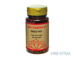 Вістабон D3 5600 МО капс. 140 мкг фл. №60