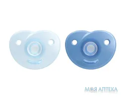 Пустушка силіконова Авент (Avent) Soothie SCF099/21 0-6 місяців 2 шт.