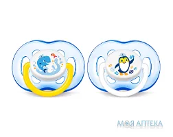 Пустушка силіконова Авент (Avent) SCF186/24 з 18 місяців 2 шт