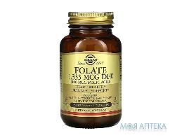 Фолат (фолиева кислота) SOLGAR (Солгар) Folic Acid 800 mcg таблетки флакон 250 шт