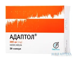Адаптол капс. 300 мг блистер №20